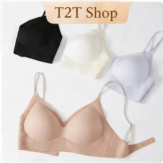 T2T Áo Lót Áo Ngực Bra Nữ Đa Năng Mặc 3 Kiểu - Chất Su Thoáng Mát - Mút Đệm Cố Định - Bảng Hở Lưng