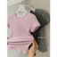 WGWE | Áo thun babytee kẻ sọc 3 màu siu co dãn tôn dáng, style Hàn – W9257#