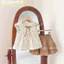 Set Bộ Bé Gái Hàn Quốc Babydoll + Chân Váy Hai Tầng Hè 2026 Hoạ Tiết Hoa Dễ Thương
