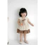 Set Bộ Bé Gái Hàn Quốc Babydoll + Chân Váy Hai Tầng Hè 2026 Hoạ Tiết Hoa Dễ Thương
