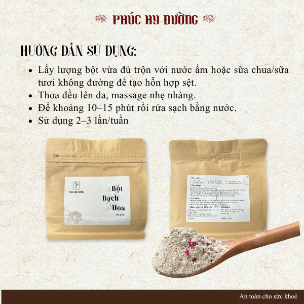 Combo Sáng Da Trắng Hồng Phúc Hy Đường - Hỗ trợ dưỡng huyết, nuôi dưỡng làn da từ bên trong và chăm sóc da từ bên ngoài