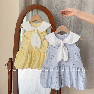 Váy bé gái, váy xếp ly Hàn Quốc phong cách đáng yêu cho bé gái từ 6-25kg TINY