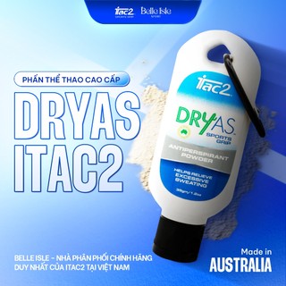 Phấn Thể Thao Ngăn Mồ Hôi Cao Cấp DryAS - iTac2 35 mg