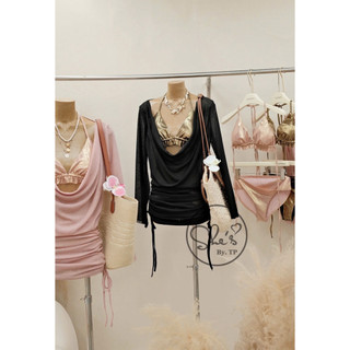 Set Bikini 2 Mảnh Nhũ Mix Váy Body Nhún