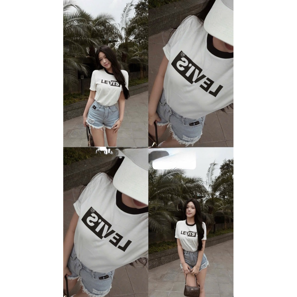 𝒄𝒂𝒎.𝒄𝒍𝒐𝒔𝒆𝒕•Áo Phông Cộc Tay Cotton