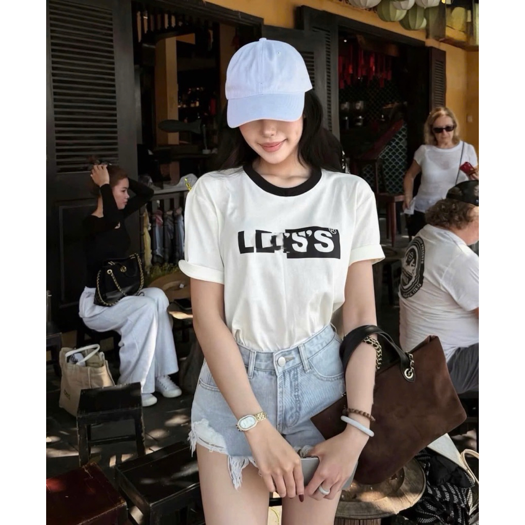𝒄𝒂𝒎.𝒄𝒍𝒐𝒔𝒆𝒕•Áo Phông Cộc Tay Cotton