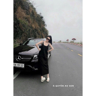 VÁY XUÔNG PHỐI VIỀN XẺ HOT HIT