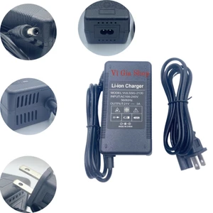 Sạc Pin 5S 21V 3A Có Quạt Tản Nhiệt Tự Ngắt - Củ Sạc Nhanh Khối Pin Li-ion Bảo Hành 3 Tháng - Vĩ Gia