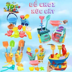 Tổng hợp đồ chơi xúc cát cho bé – xô, xe xúc cát, khuôn tạo hình, xẻng xúc – đồ chơi đi biển cho trẻ