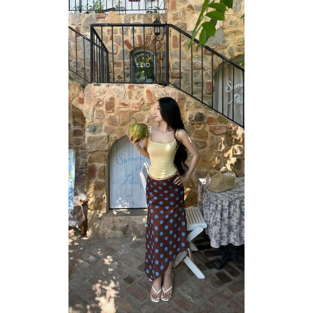 | LYN WEAR | (SUMMER TOP- TẶNG CỘT TÓC) Áo Hai Dây Nữ basic ôm body rip lụa mềm mịn mát – Nhiều Màu
