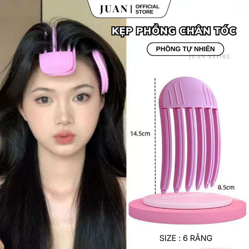 [Quà tặng không bán] Kẹp Tạo Phồng Chân Tóc, Lược Kẹp Taọ Kiểu Tóc
