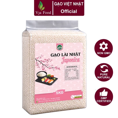 Gạo Lài Nhật Japonica BP Foods Hút Chân Không - Giữ trọn vị ngon nguyên bản, bảo quản lâu dài