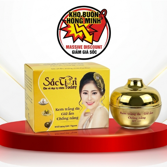 Kem Sắc Tiên Today [Màu Vàng] Bảo Vệ Da Dưới Ánh Nắng, Cấp Ẩm, Dưỡng Trắng Chuyên Sâu