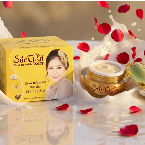 Kem Sắc Tiên Today [Màu Vàng] Bảo Vệ Da Dưới Ánh Nắng, Cấp Ẩm, Dưỡng Trắng Chuyên Sâu