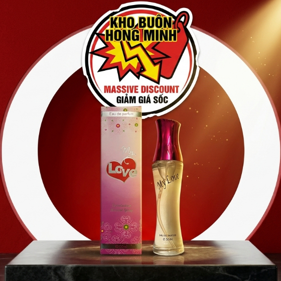 Nước Hoa My Love, Thơm Lâu, Hương Tự Nhiên, Ngọt Ngào, Dễ Mang 35ml