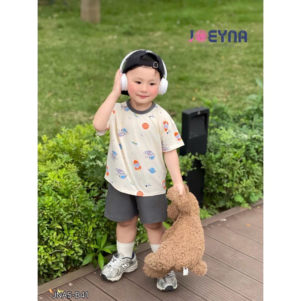 Set bộ cộc Joeyna B41 họa tiết cho bé 8-24kg