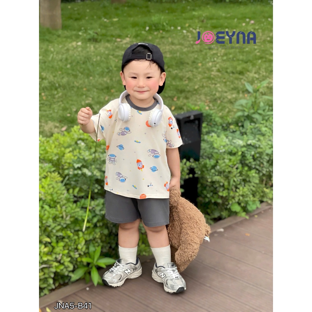 Set bộ cộc Joeyna B41 họa tiết cho bé 8-24kg