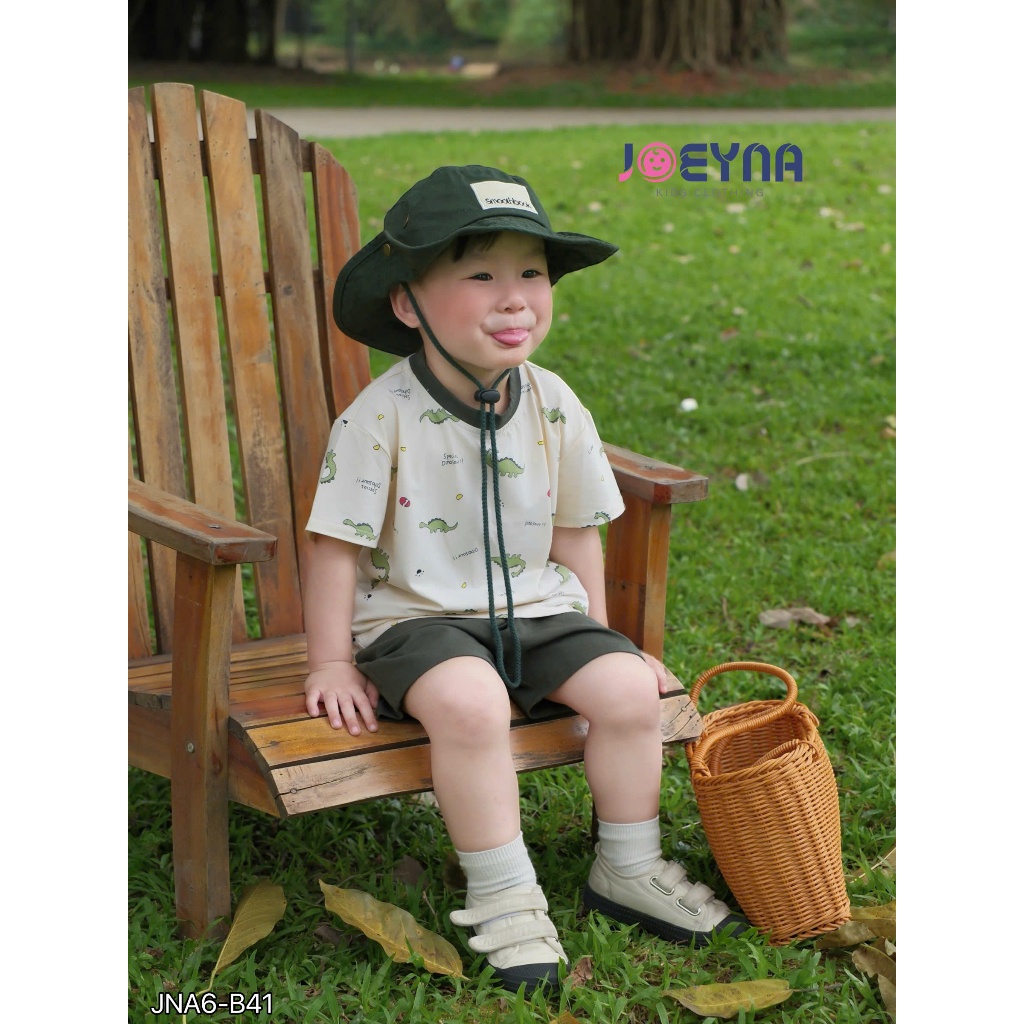 Set bộ cộc Joeyna B41 họa tiết cho bé 8-24kg