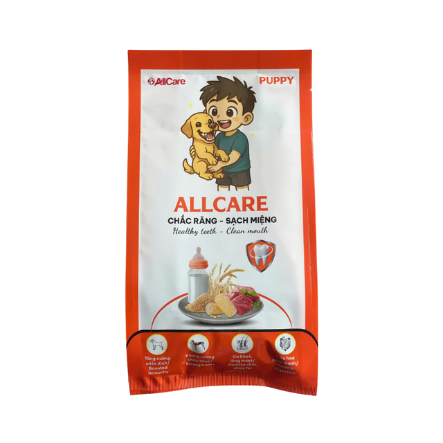 Thức Ăn Hạt Cho Chó Con Allcare Puppy - Giàu Protein 26%, Hỗ Trợ Phát Triển, Tiêu Hóa Tốt
