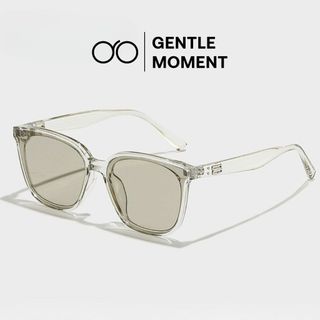 Kính râm gọng vuông GENTLE MOMENT kính mát thời trang nam nữ chống tia UV phong cách Hàn Quốc GM8357