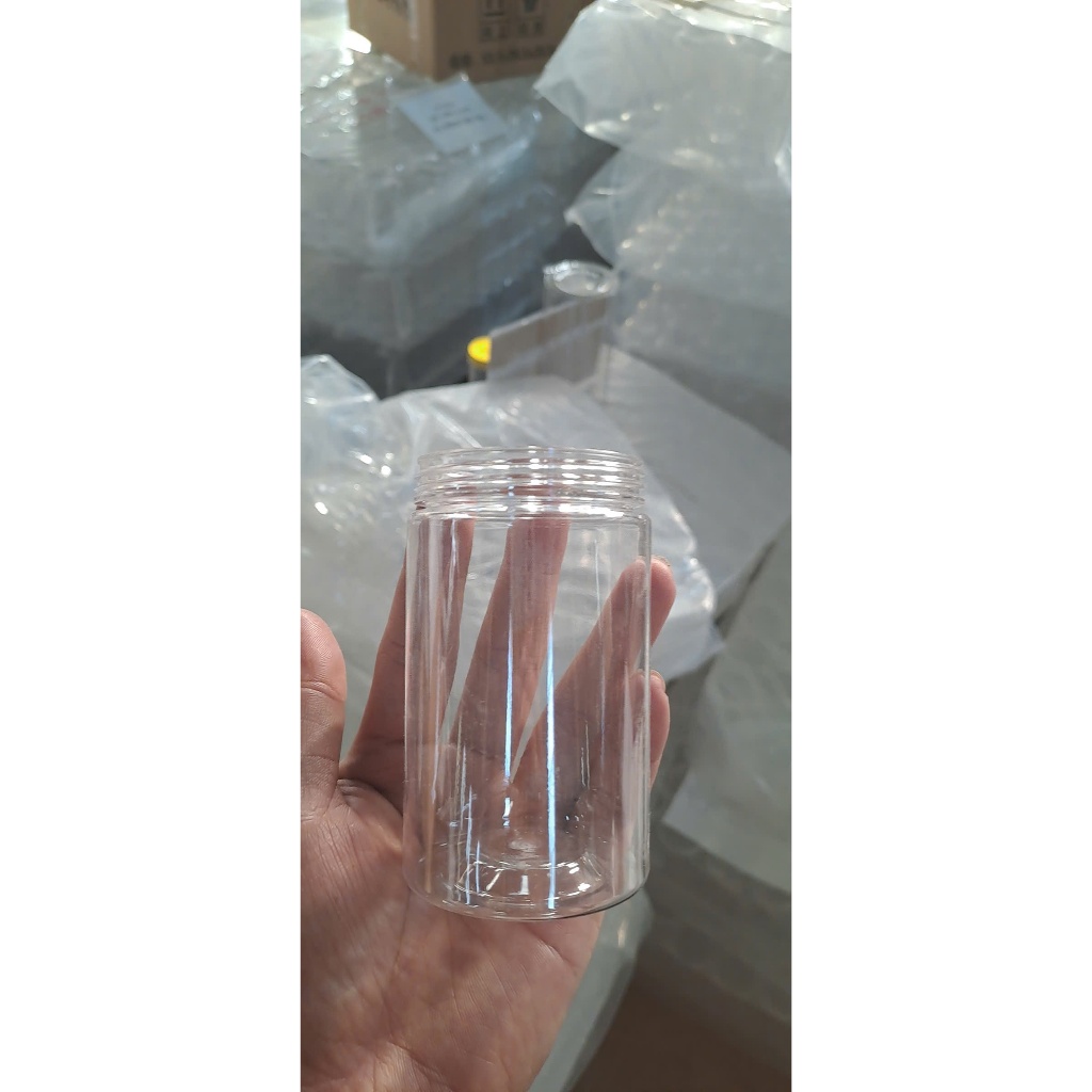 Combo 25 Hũ Nhựa 150ml - 450ml Nắp Vặn, Kèm Seal – Hũ Đựng Rau Củ Sấy, Bánh Kẹo, Hạt Dinh Dưỡng, Thực Phẩm Khô,  Phi 55