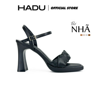 [BST NHÃ] Giày Sandal Cao Gót 10P Đế Vuông Quai Ngang Đan Dây BELLE HADU M983 Da PU Cao Cấp BH 12T