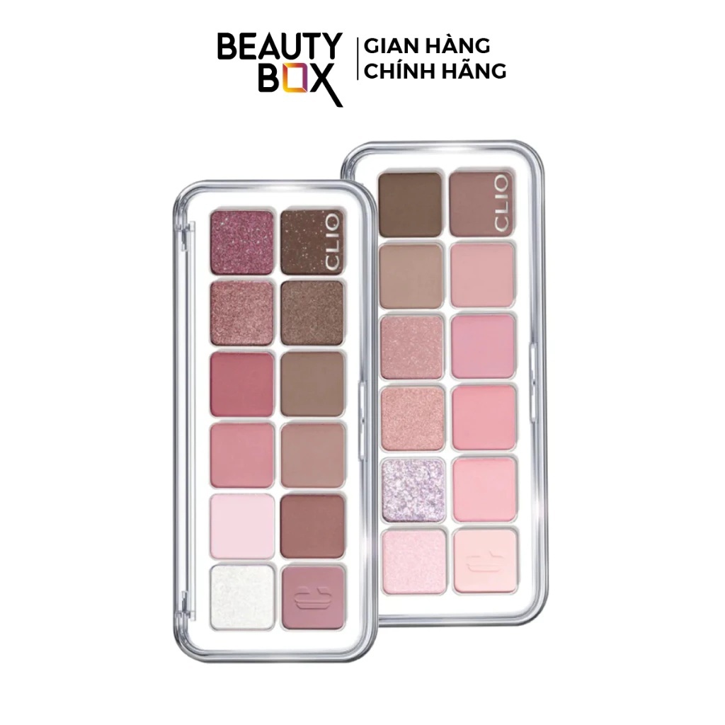 [Săn Sale] Bảng Màu Mắt 12ô Clio Pro Eye Palette Air 7g