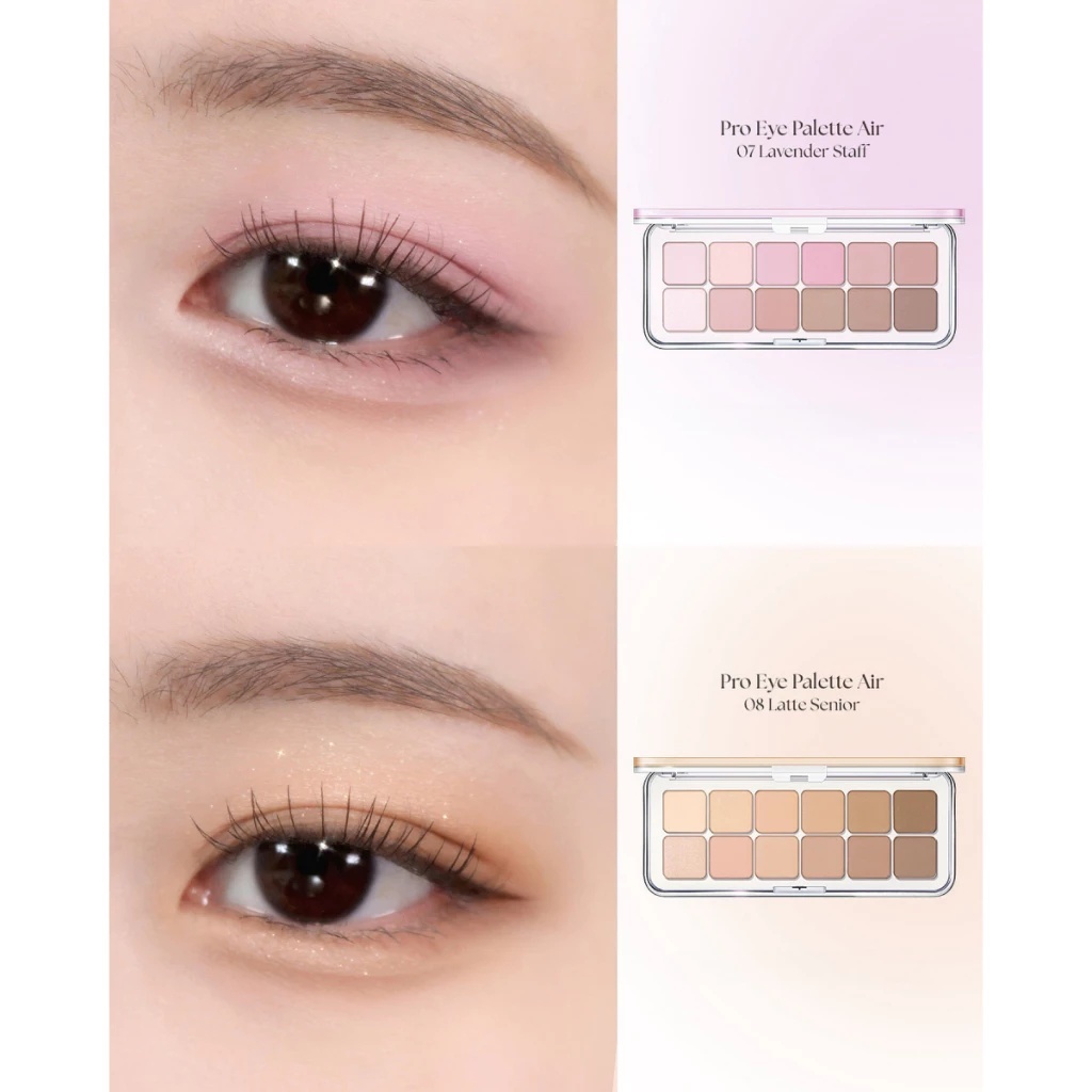 [Săn Sale] Bảng Màu Mắt 12ô Clio Pro Eye Palette Air 7g