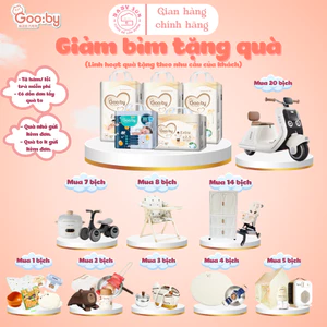 Tã Bỉm Gooby Hàn Quốc Cao Cấp | Dán/Quần Đủ Size