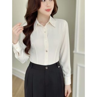 Quần ống suông dập ly phối túi LQ130