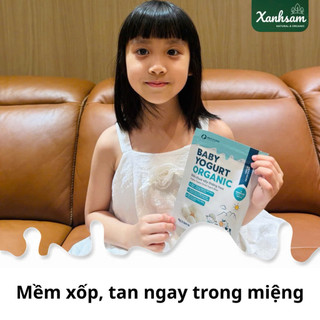 Sữa Chua Sấy Thăng Hoa Hữu Cơ Cho Bé 8M+ Mục Đồng 16g – Xanhsam Natural & Organics