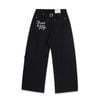 QUẦN SWE BELTED WIDE PANTS - BLACK