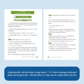 Sách - Sổ tay kiến thức Toán Văn Anh, Lý Hóa Sinh, Lịch sử - Địa Lý Lớp 6,7,8,9 - MCBooks Chính Hãng