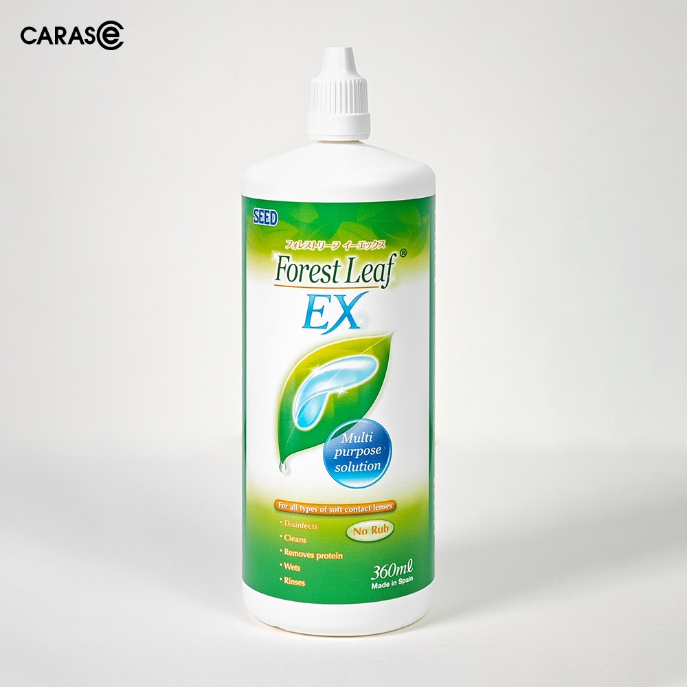 Nước Ngâm Lens, Kính Áp Tròng Forest Leaf EX 360ml - CARASE