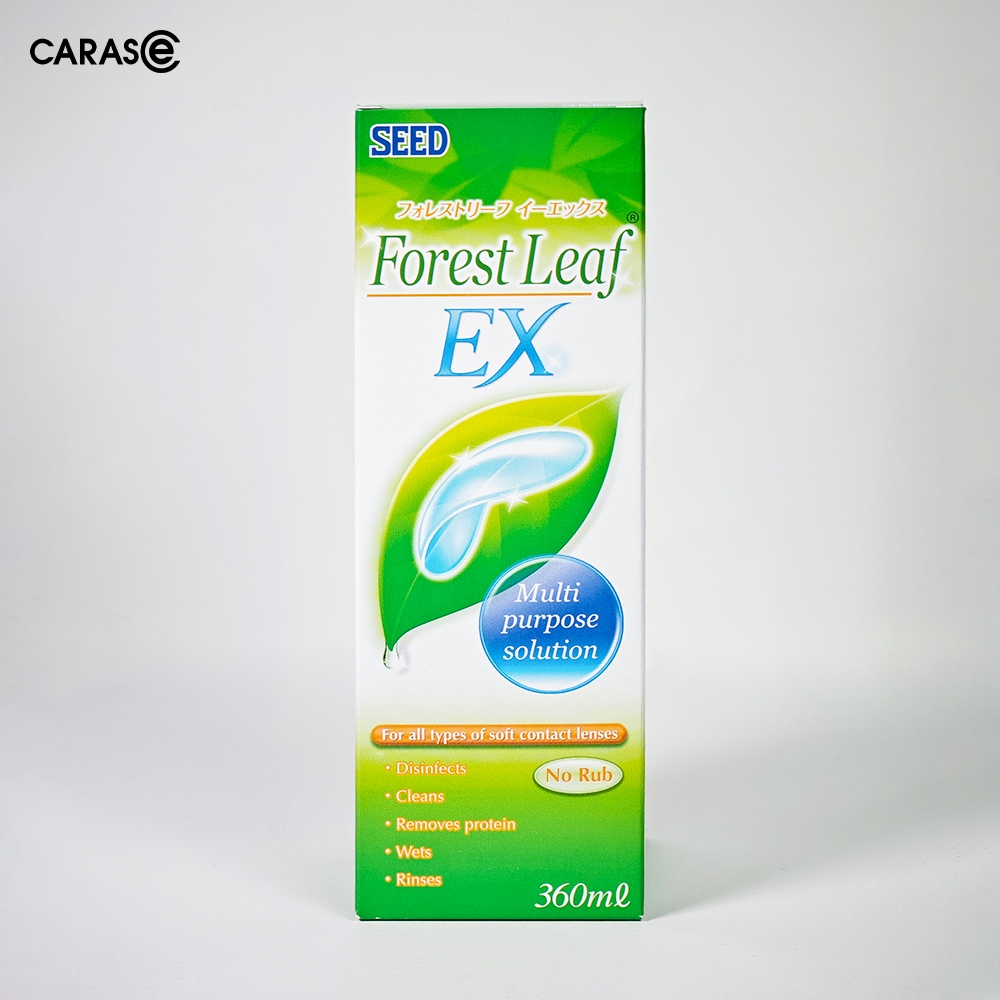 Nước Ngâm Lens, Kính Áp Tròng Forest Leaf EX 360ml - CARASE