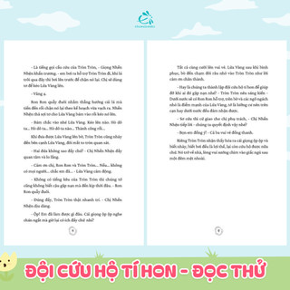 Sách Đội Cứu Hộ Tí Hon - Sách Thiếu Nhi Cho Bé - Thanh Cầm