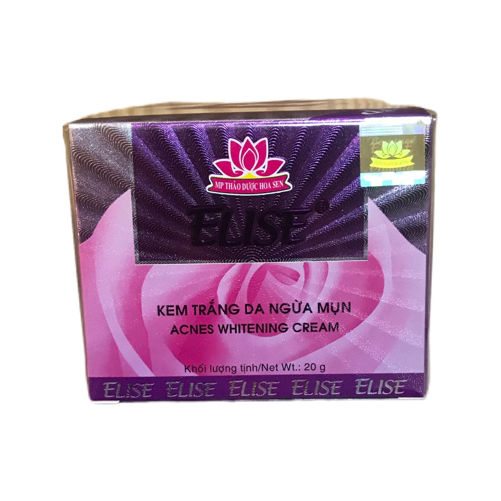 ELISE - KEM TRẮNG DA NGỪA MỤN - 30G
