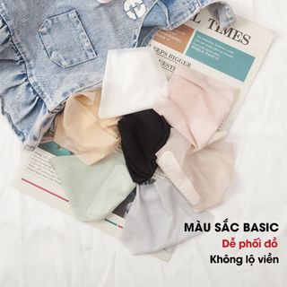 Quần lót lọt khe tinh tế quyến rũ, Quần chip nữ trong suốt viền ép đáy may AMYBRA L617