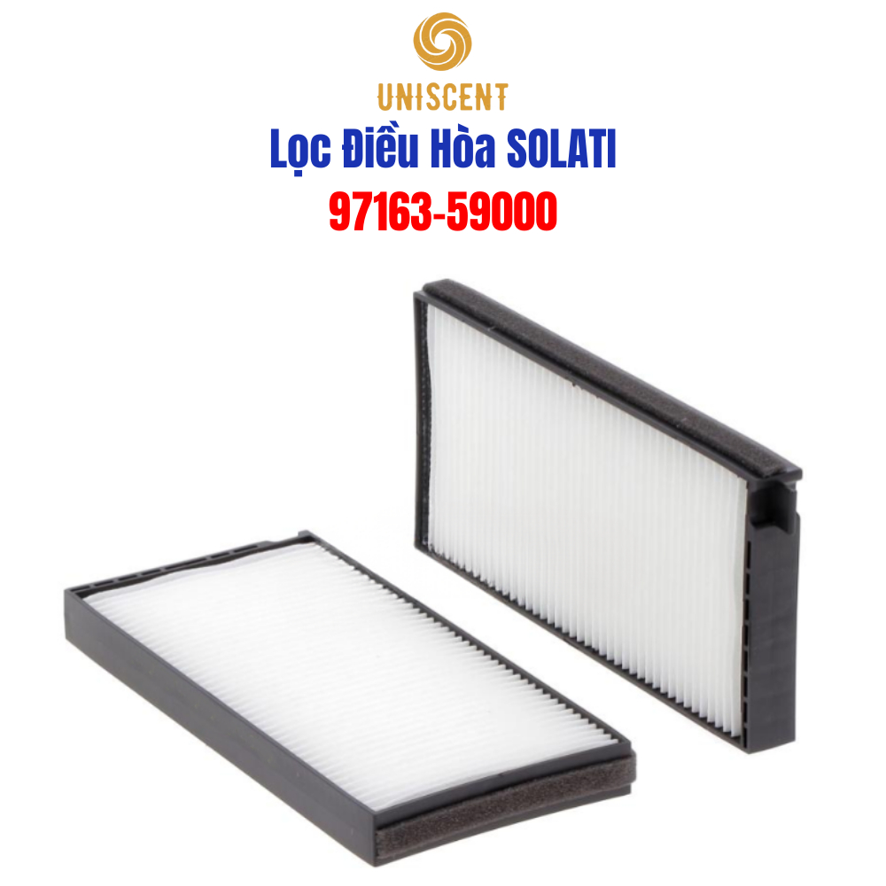 Combo 3 Solati Lọc Gió Điều hòa- Lọc Gió Động Cơ- Lọc Nhớt (2630042040, 9716359000, 2811359000)