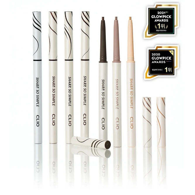[Săn Sale] Chì Kẻ Viền Mắt Clio Sharp So Simple Waterproof Pencil Liner 0.14g
