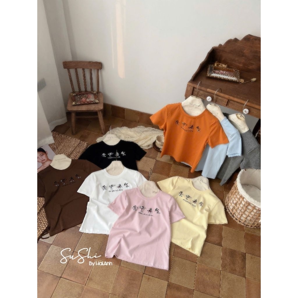 [𝑯𝒂 𝑨𝒏𝒉] Áo Cộc Phông Nhiều Mickey QCL1