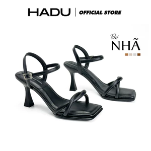 Giày Cao Gót 7P Quai Xoắn CANDICE HADU MM7158 Dây Bọc Mút Êm Ái Da PU Cao Cấp BH 12T