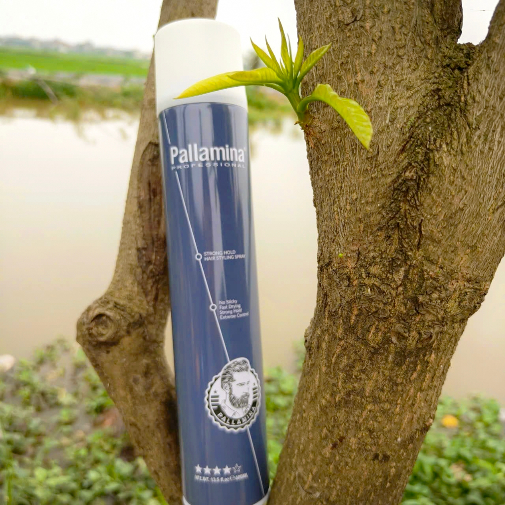 Gôm Xịt Tóc Pallamina Professional 400ml - Keo Vuốt Tóc Giữ Nếp Không Bết Dính (Tổng Kho Giá Sỉ)