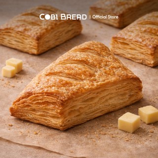 [Hỏa tốc HCM] Bánh Đông Lạnh Ngàn Lớp Nhân Custard 75gr - Túi 4 bánh/ 20 bánh Cobi Bread HSD 12 Tháng