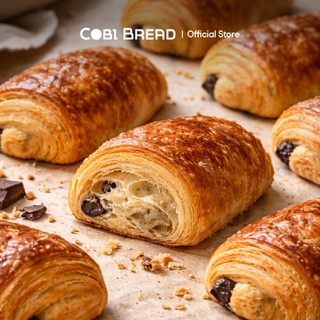 [Hỏa tốc HCM] Bánh Đông Lạnh Ngàn Lớp Nhân Socola 75gr - Túi 6 bánh/ 20 bánh Cobi Bread HSD 12 Tháng