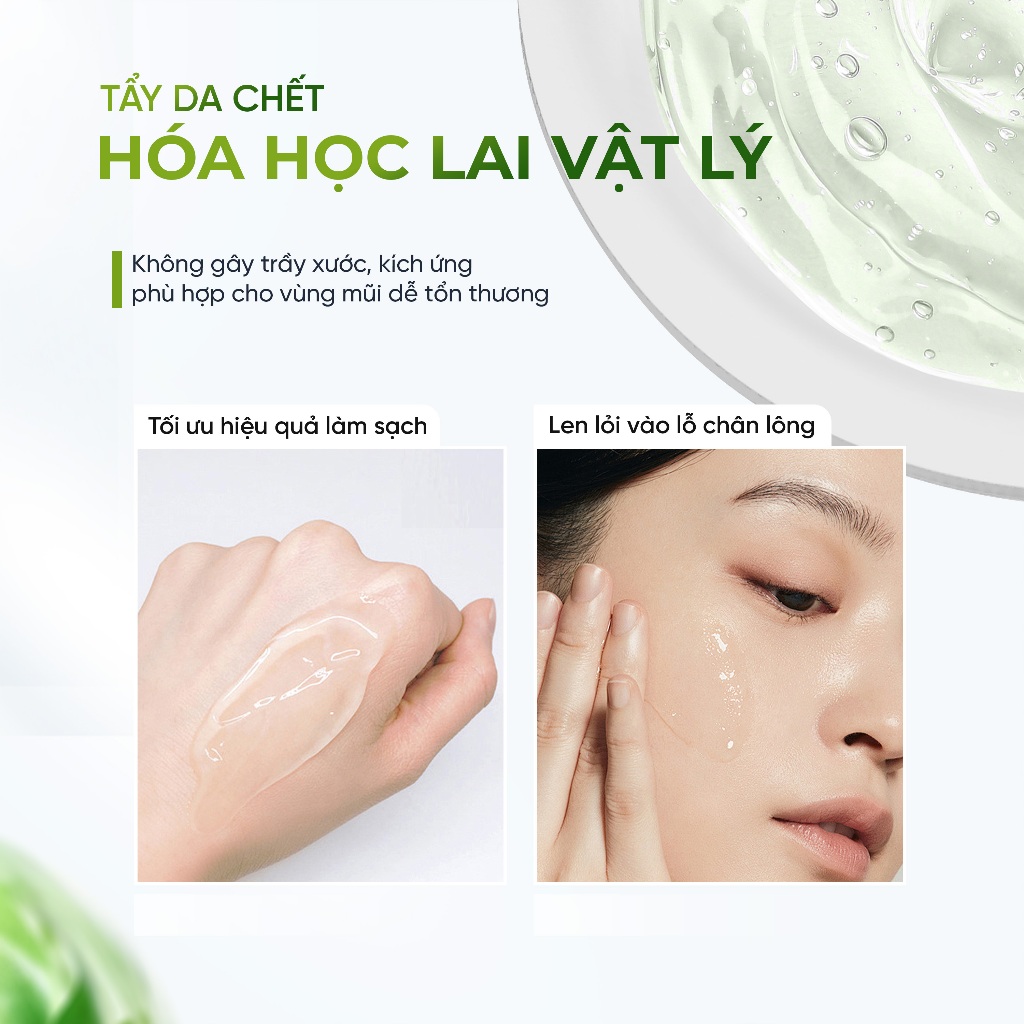 [Tẩy Tế Bào Chết Cho Da Dầu Mụn] DAILY EFFECT Weekly Peeling Gel (120ml)
