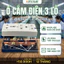 Ổ Cắm Điện 3 Lỗ Không Dây Đặng Nguyễn - Đế Đen chịu tải 16A 2500W, Tiếp Điểm Lò Xo Chống Dạt.