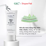 Kem Chống Nắng Nâng Tone Hàn Quốc GSC SPF 50+ / PA+++ - Phổ Rộng Dạng Vật Lý Lai Hóa Học Triple Sun Block 50ml - GC030A — ảnh 4