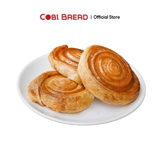 [Hỏa tốc HCM] Bánh Đông Lạnh Ngàn Lớp Cuộn Đường Quế/ Ciramon Roll 75gr - Túi 4 bánh Cobi Bread HSD 12 Tháng