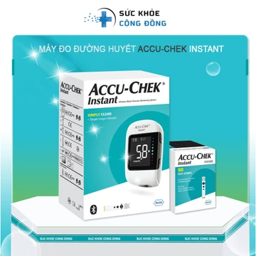 Bộ Máy đo đường huyết Accu-Chek Instant . ( Hàng Chính Hãng )